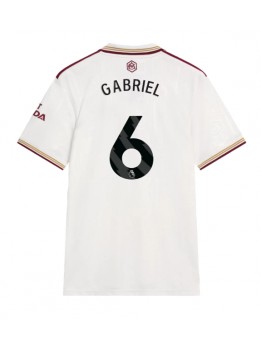 Billige Arsenal Gabriel Magalhaes #6 Tredjedrakt 2025-26 Kortermet